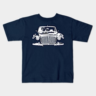 Rover P5 1960s classic car monoblock white Kids T-Shirt